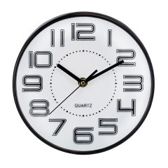 УЦІНКА Годинник "Тімпан", чорний, 20 см (Відсутнє скло) (00BR-2016-011)