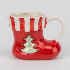 УЦІНКА Кружка "Чобіток Санти", 400 мл (Дефект фарбування) (00BR-6037-015/1)