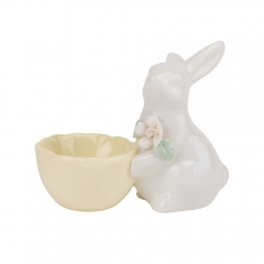 Підставка під яйце "Великодній ранок", жовта, 8,5 см (5009-016)