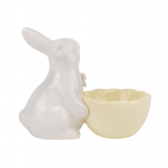 Підставка під яйце "Великодній ранок", жовта, 8,5 см (5009-016)