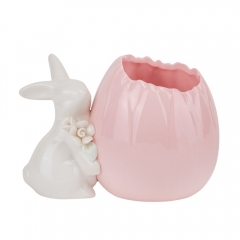 Ємність для зберігання "Великодня гармонія", рожева, 9 см (5009-020)