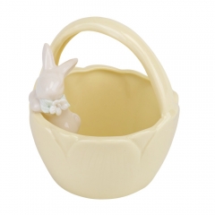 Кошик "Весняний настрій", жовтий, 11,5 см (5009-022)