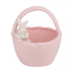 Кошик "Весняний настрій", рожевий, 11,5 см (5009-023)