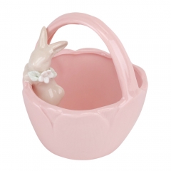 Кошик "Весняний настрій", рожевий, 11,5 см (5009-023)