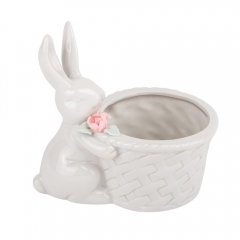 Кошик "Весняний дарунок", біла, 13 см (5009-024)