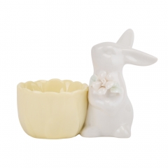 Підставка під яйце "Вухань", жовта, 8,5 см (5009-030)