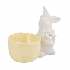 Підставка під яйце "Вухань", жовта, 8,5 см (5009-030)