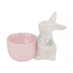 Підставка під яйце "Вухань", рожева, 8,5 см (5009-031)