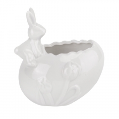 Ємність для зберігання "Мелодія весни", біла, 11 см (5009-034)