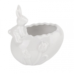 Ємність для зберігання "Мелодія весни", біла, 11 см (5009-034)