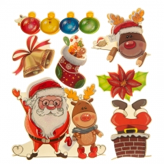 Набір наклейок "Веселий санта" * рандомний вибір дизайну (8817-030)