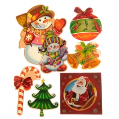 Набір наклейок "Милий сніговик" * рандомний вибір дизайну (8817-031)