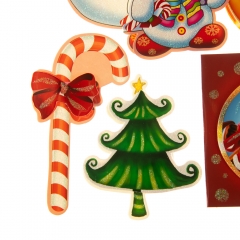 Набір наклейок "Милий сніговик" * рандомний вибір дизайну (8817-031)