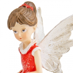 Статуэтка "Фея с кроликами", 10,5 см (2007-226)