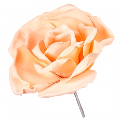 Цветок для фотозон персиковый (большой) (0385JA-С)