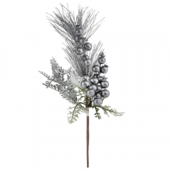 Декоративна гілка "Срібна краса" (6019-015)