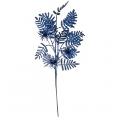 Декоративна гілка "Синій іній" (6019-016)