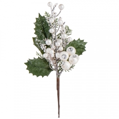 Декоративна гілка "Сніжні ягоди" (6019-038)
