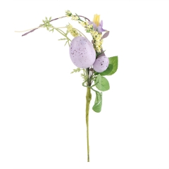 Декоративна гілочка «Лавандовий гном», 25 см (5004-018)