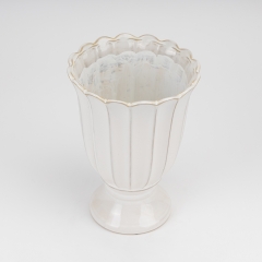 Ваза "Весняна елегія", біла, 27 см (4011-023)