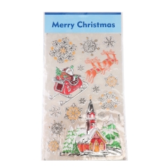 Наліпки "Щасливого Різдва" кольорові (8816-006)