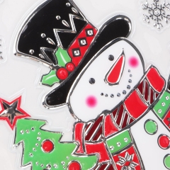 Наліпки "Пригоди Пінгвіна та Сніговика" кольорові (8816-007)