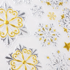 Наліпки "Чари сніжинок" (8816-022)