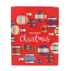 Подарунковий пакет "Новорічні іграшки" (8817-016)