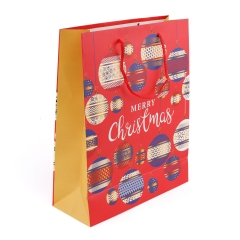 Подарунковий пакет "Новорічні іграшки" (8817-016)