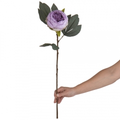 Веточка пионов, сиреневая, 66 см (8950-005)