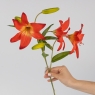 Штучна лілія, помаранчева, 77 см (2019-015)