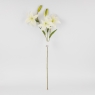 Искусственная лилия, белая, 77 см (2019-016)