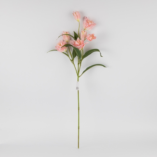 Штучна лілія, рожева, 80 см (2019-018) Штучна лілія, рожева, 80 см (2019-018)