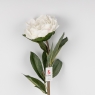 Искусственные пионы с эфектом живого прикосновения, белые, 67 см (2019-019)