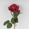 Искусственная роза с эфектом живого прикосновения, красная, 50 см (2019-027)