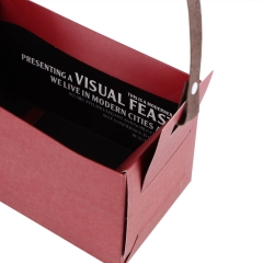 Коробка для квітів "Love You" 23*12*12, бордова (8916-004-2)
