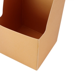 Коробка для квітів "Комплімент" 11*11*35, золота (8916-006-3)