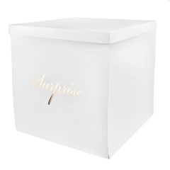 Коробка "Великий сюрприз" 70*70, біла (8916-008-1)