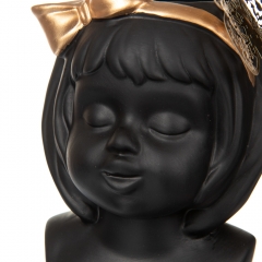 Керамічна ваза "Sweetheart", чорна (8700-012)