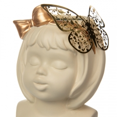 Ваза керамічна "Sweetheart", біла (8700-013)