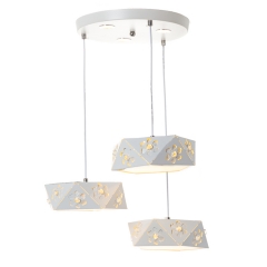 Люстра-подвес на 3 лампы с треугольным дизайном (FE003/3) (FE003/3)