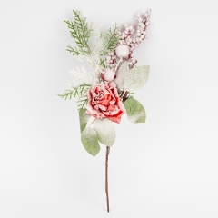 Декоративна гілка "Морозний ранок", 31 см (9257-002)