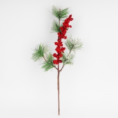 Декоративна гілка "Сяйво морозу", 43 см (9257-007)