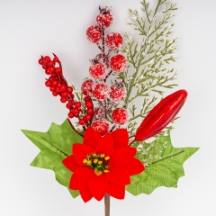 Декоративна гілка "Ягідне диво", 31 см (9257-009)