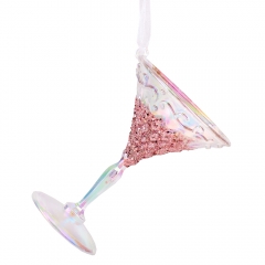 Елочная игрушка "Бокал", 9 см (6027-002)