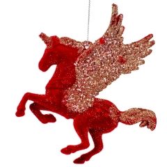 Елочная игрушка "Сказочный пегас", 13,5 см (6027-038)