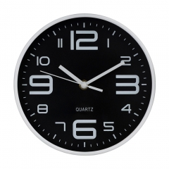 Годинник "Тінь", чорний, 20 см (2016-004)