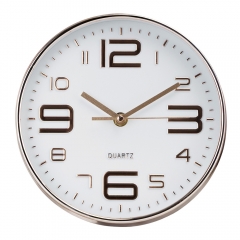 Годинник "Зеніт", біло-бронзовий, 20 см (2016-007)