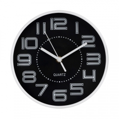 Годинник "Ритміка", чорний, 20 см (2016-012)