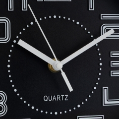 Годинник "Ритміка", чорний, 20 см (2016-012)